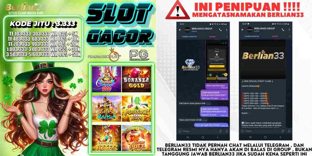 REKOMENDASI GAME GACOR BERLIAN33